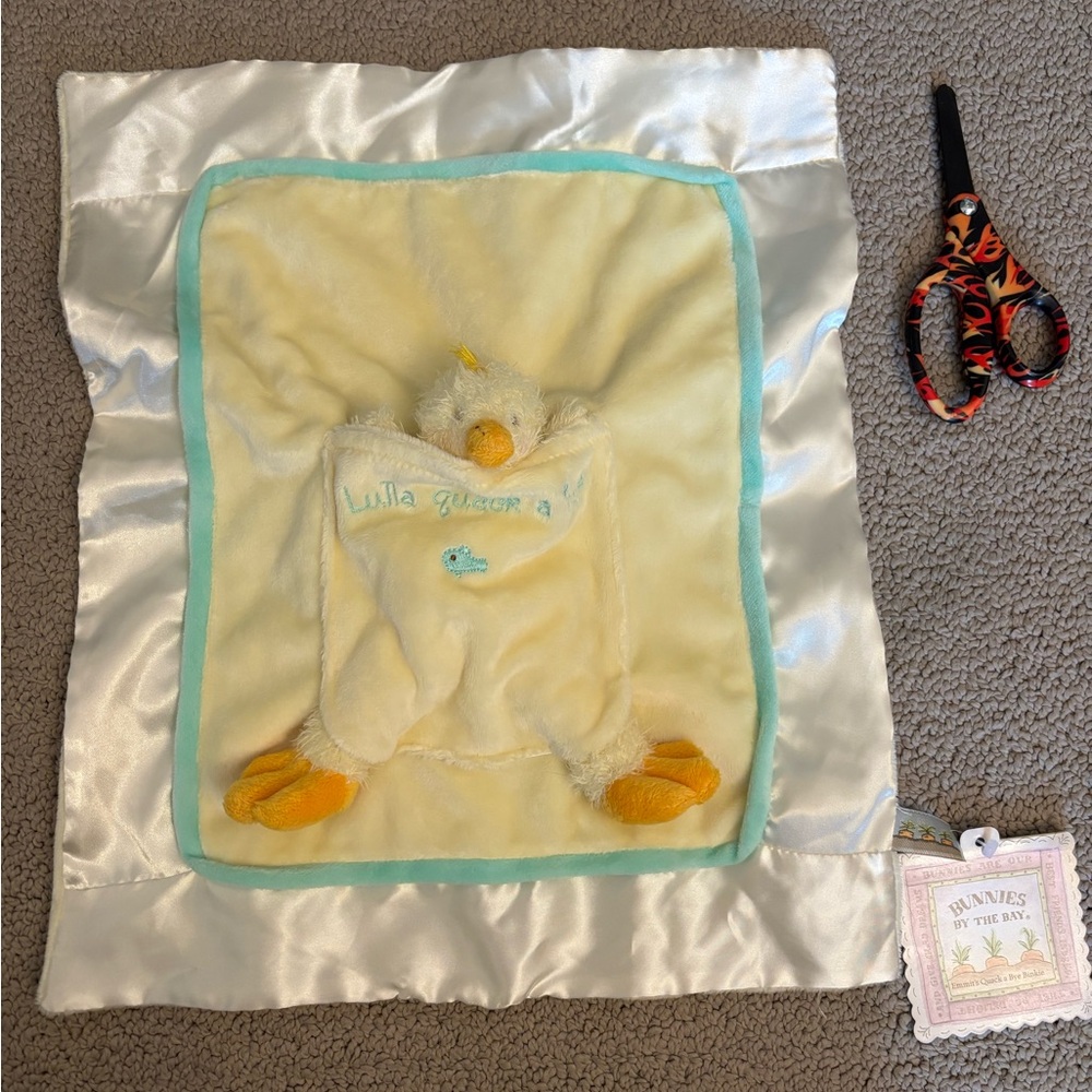 New with attached tags Bunnies By the Bay lovie blanket. Smoke free home.
